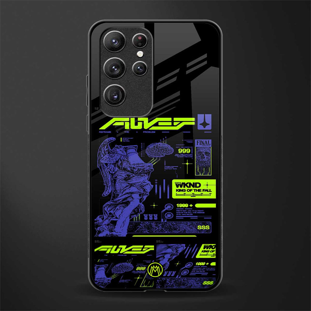 the weeknd glass case for samsung galaxy s21 ultra image