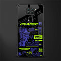 the weeknd glass case for redmi note 9 image