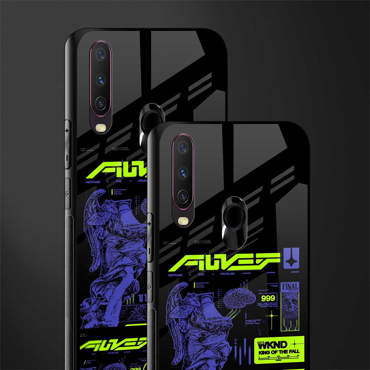 the weeknd glass case for vivo y15 image-2