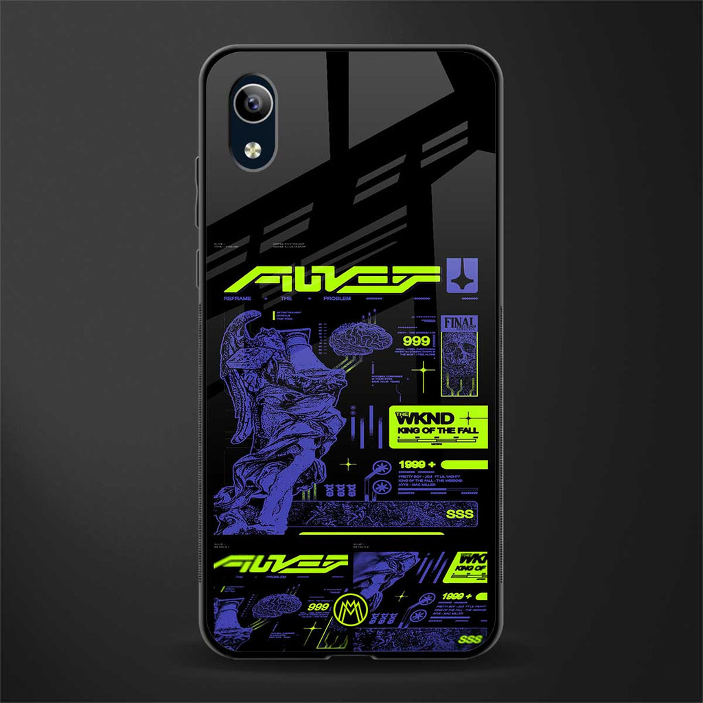 the weeknd glass case for vivo y91i image