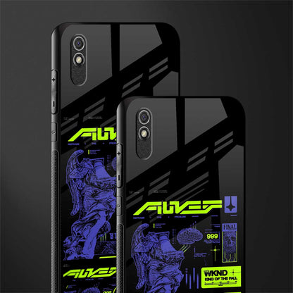 the weeknd glass case for redmi 9a image-2