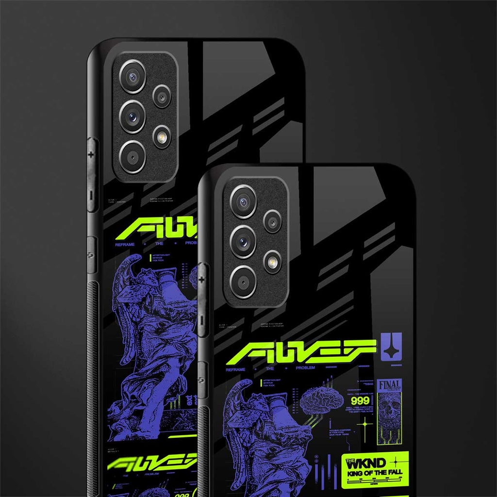 the weeknd glass case for samsung galaxy a52 image-2