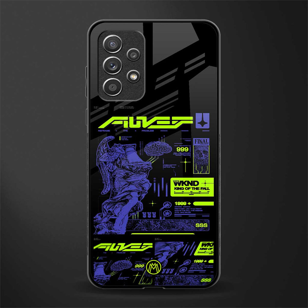 the weeknd glass case for samsung galaxy a52 image