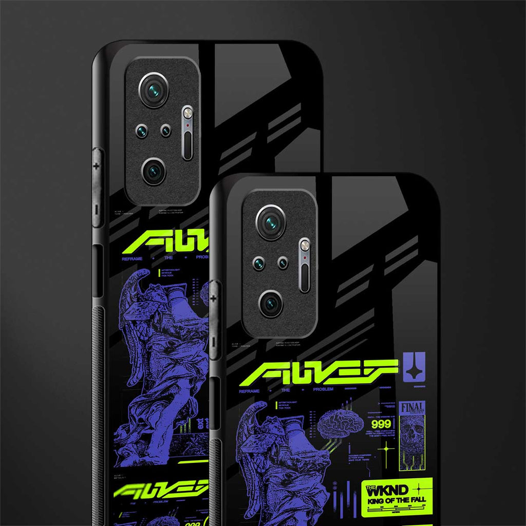 the weeknd glass case for redmi note 10 pro image-2