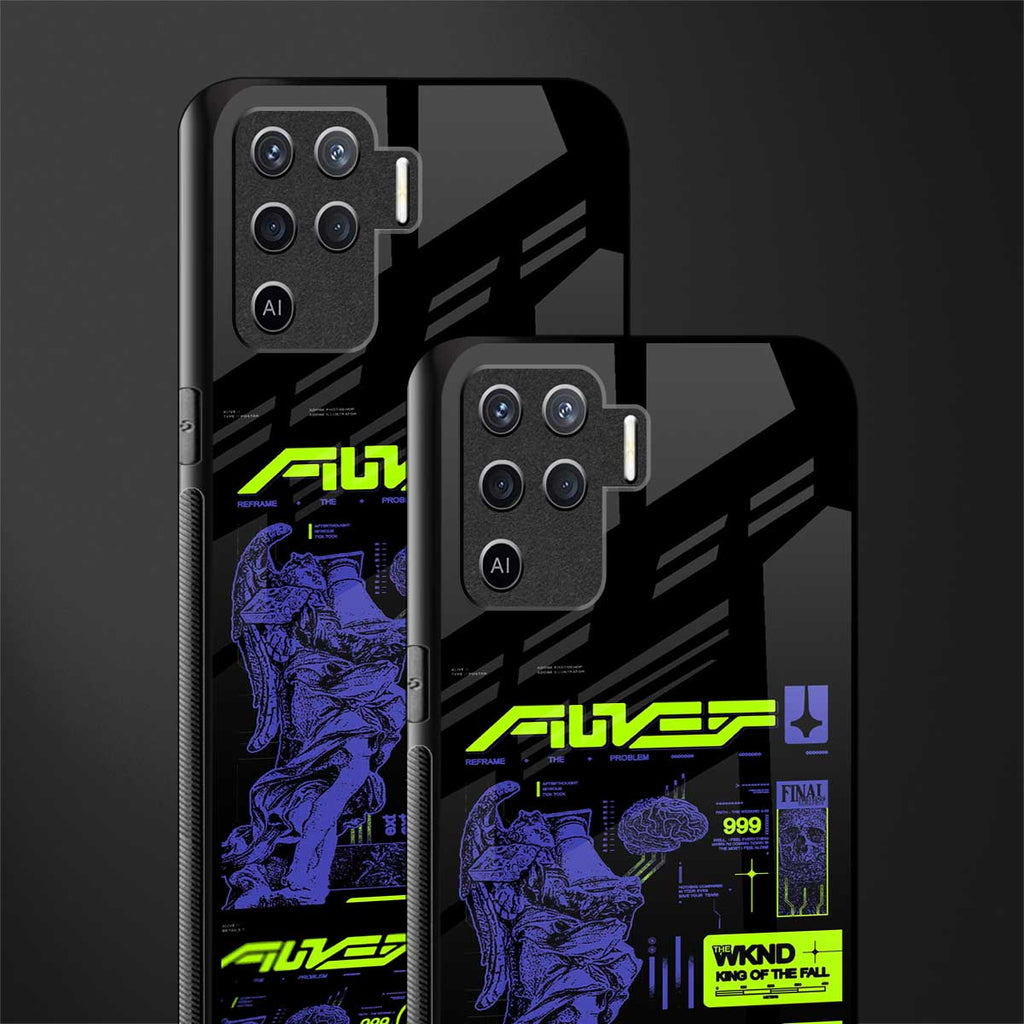 the weeknd glass case for oppo f19 pro image-2