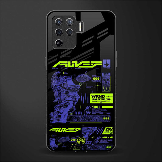 the weeknd glass case for oppo f19 pro image