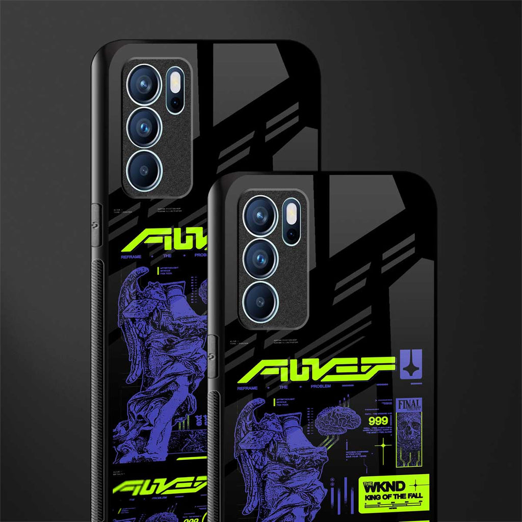 the weeknd glass case for oppo reno6 pro 5g image-2