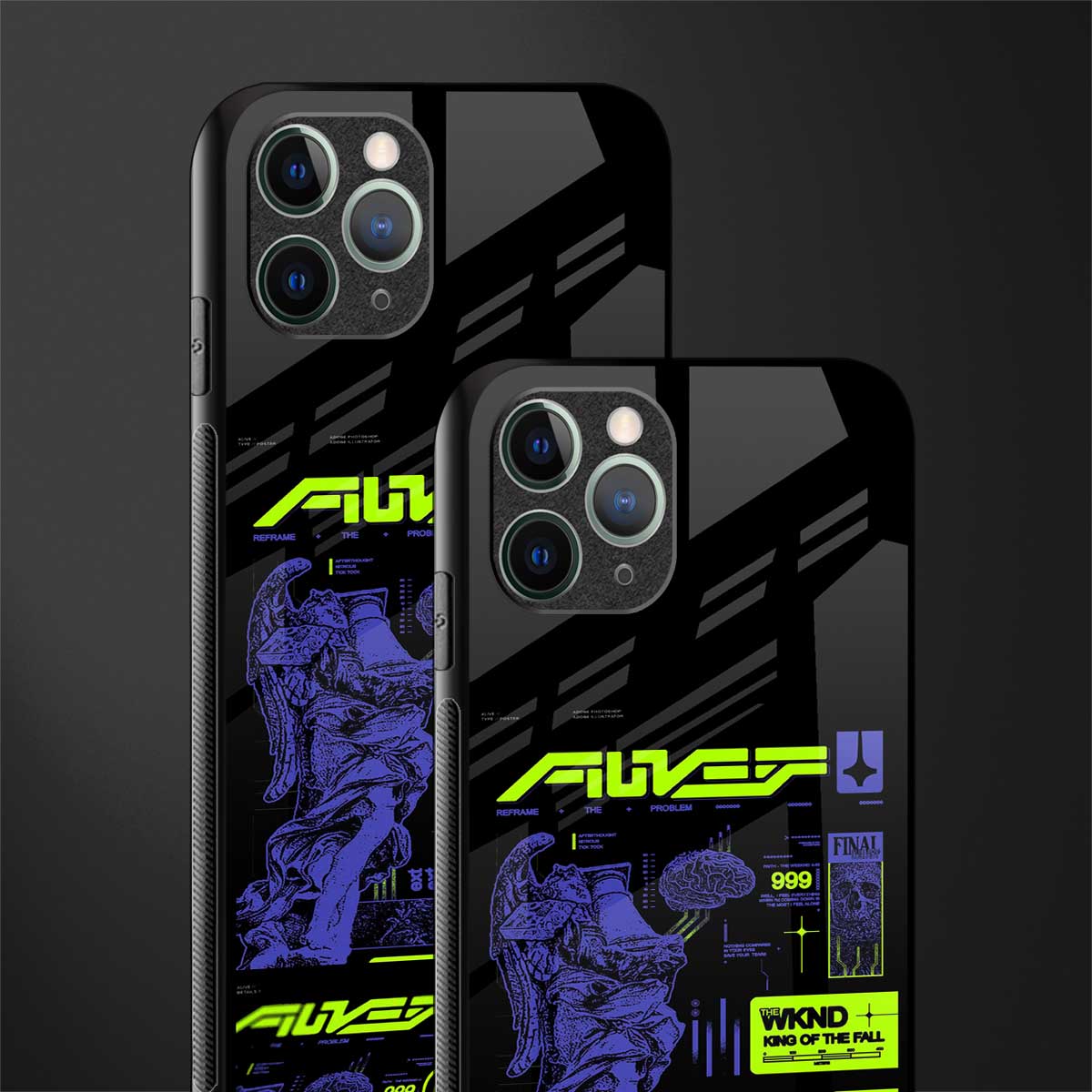 the weeknd glass case for iphone 11 pro max image-2