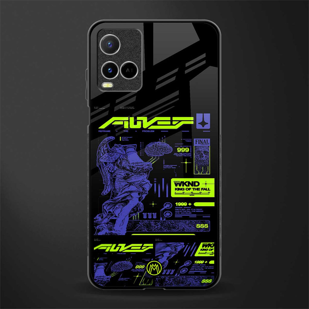 the weeknd glass case for vivo y21t image