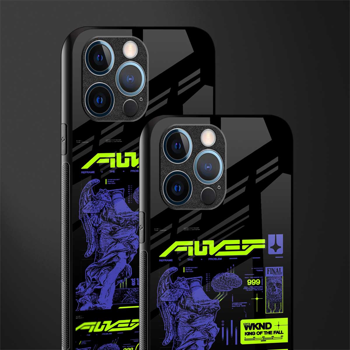 the weeknd glass case for iphone 12 pro image-2