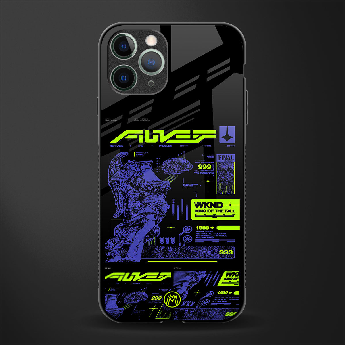 the weeknd glass case for iphone 11 pro max image