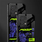 the weeknd back phone cover | glass case for samsung galaxy a73 5g