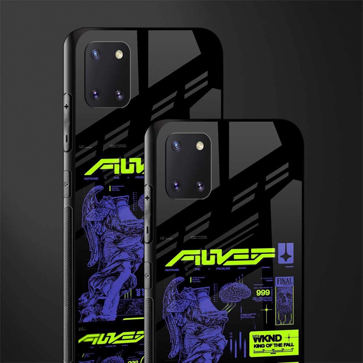 the weeknd glass case for samsung galaxy note 10 lite image-2