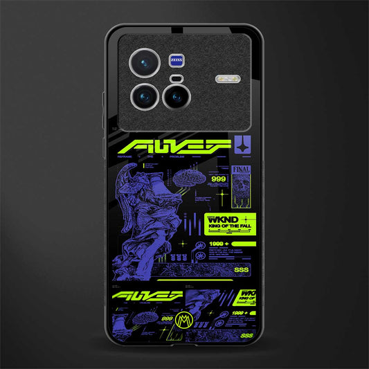 the weeknd glass case for vivo x80 image