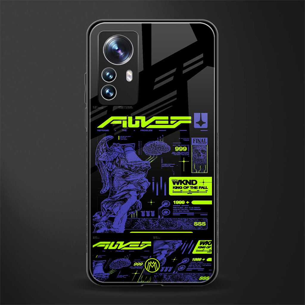 the weeknd back phone cover | glass case for xiaomi 12 pro