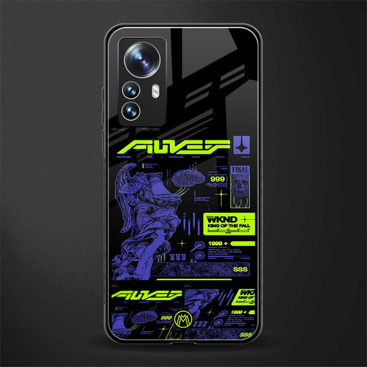 the weeknd back phone cover | glass case for xiaomi 12 pro