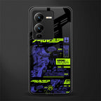 the weeknd back phone cover | glass case for vivo v25 pro 5g