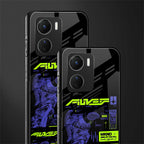 the weeknd back phone cover | glass case for vivo y16