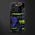 the weeknd back phone cover | glass case for vivo y35 4g