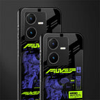 the weeknd back phone cover | glass case for vivo y22