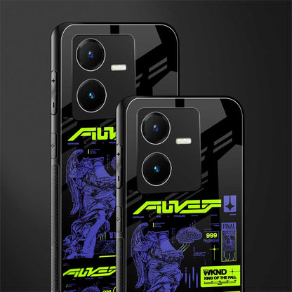 the weeknd back phone cover | glass case for vivo y22