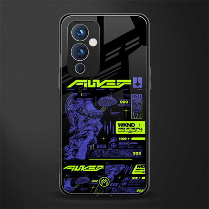 the weeknd back phone cover | glass case for oneplus 9
