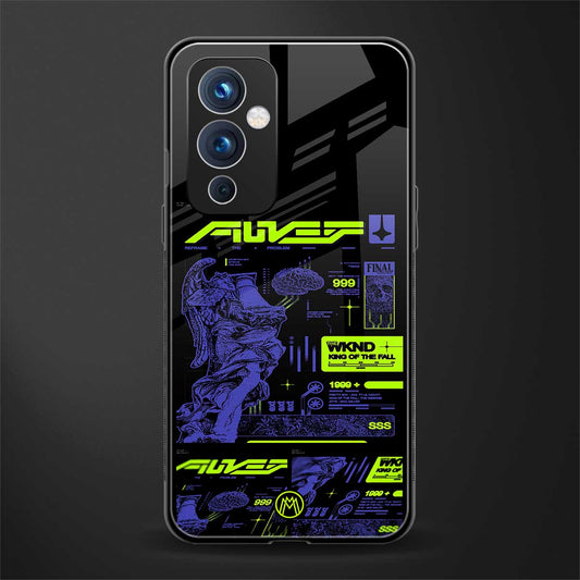 the weeknd back phone cover | glass case for oneplus 9