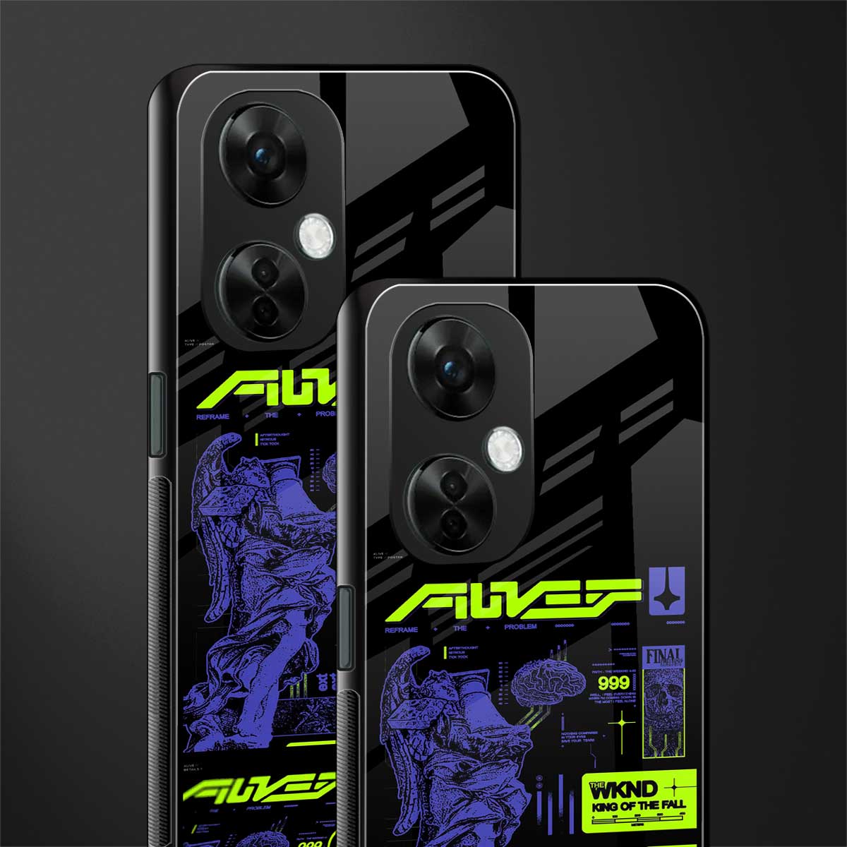 the weeknd back phone cover | glass case for oneplus nord ce 3 lite