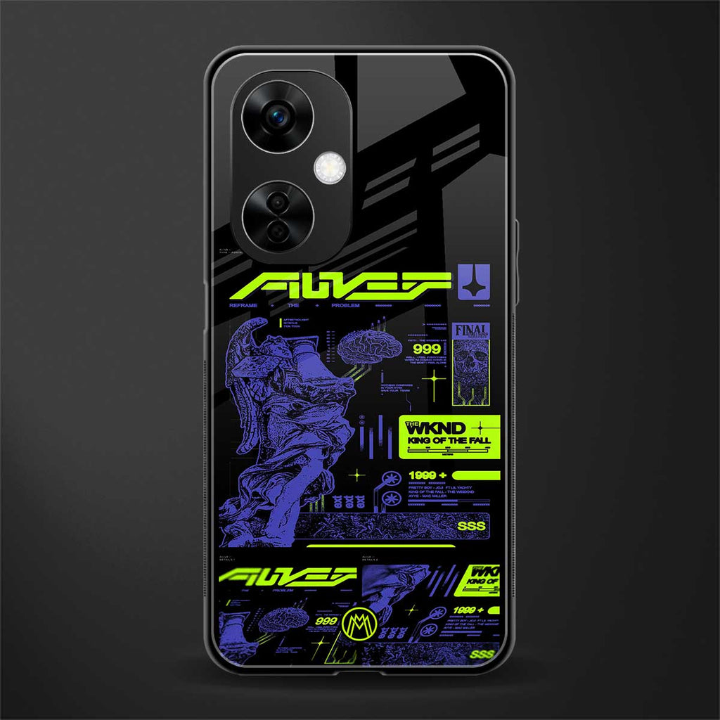 the weeknd back phone cover | glass case for oneplus nord ce 3 lite