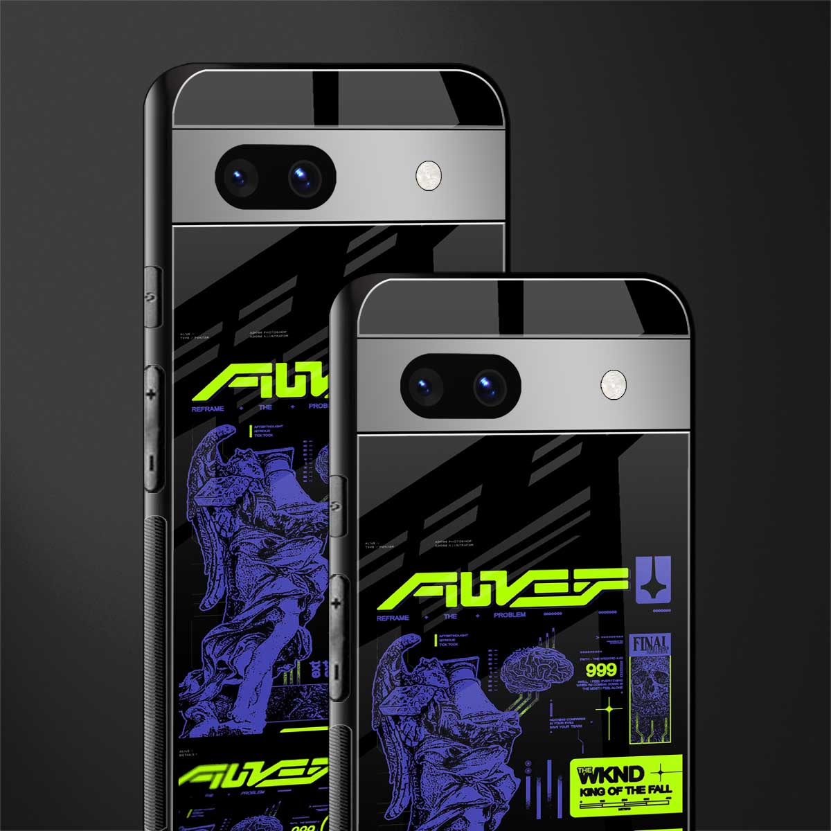 the weeknd back phone cover | glass case for Google Pixel 7A