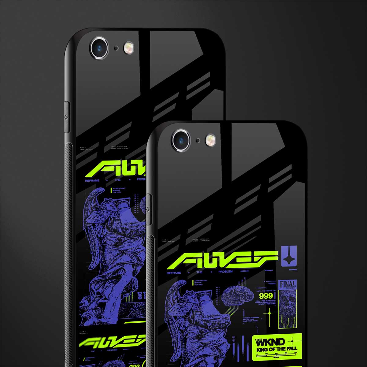 the weeknd glass case for iphone 6 plus image-2