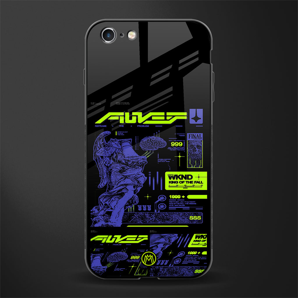 the weeknd glass case for iphone 6 plus image