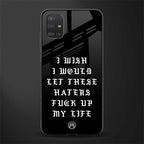 the wish glass case for samsung galaxy a51 image