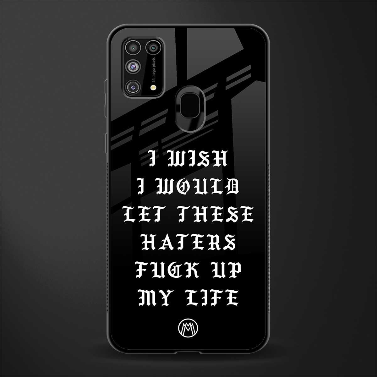 the wish glass case for samsung galaxy f41 image