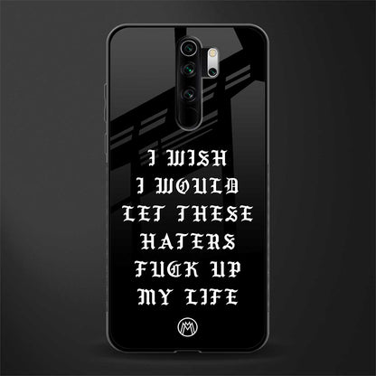 the wish glass case for redmi note 8 pro image