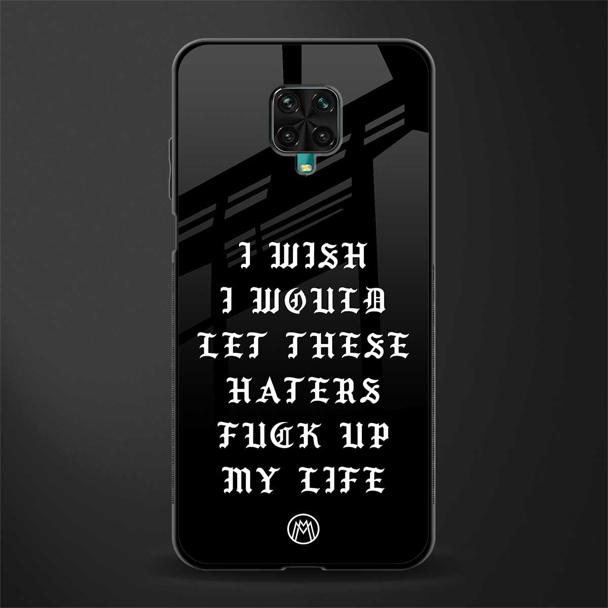 the wish glass case for redmi note 9 pro image