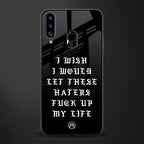 the wish glass case for samsung galaxy a20s image