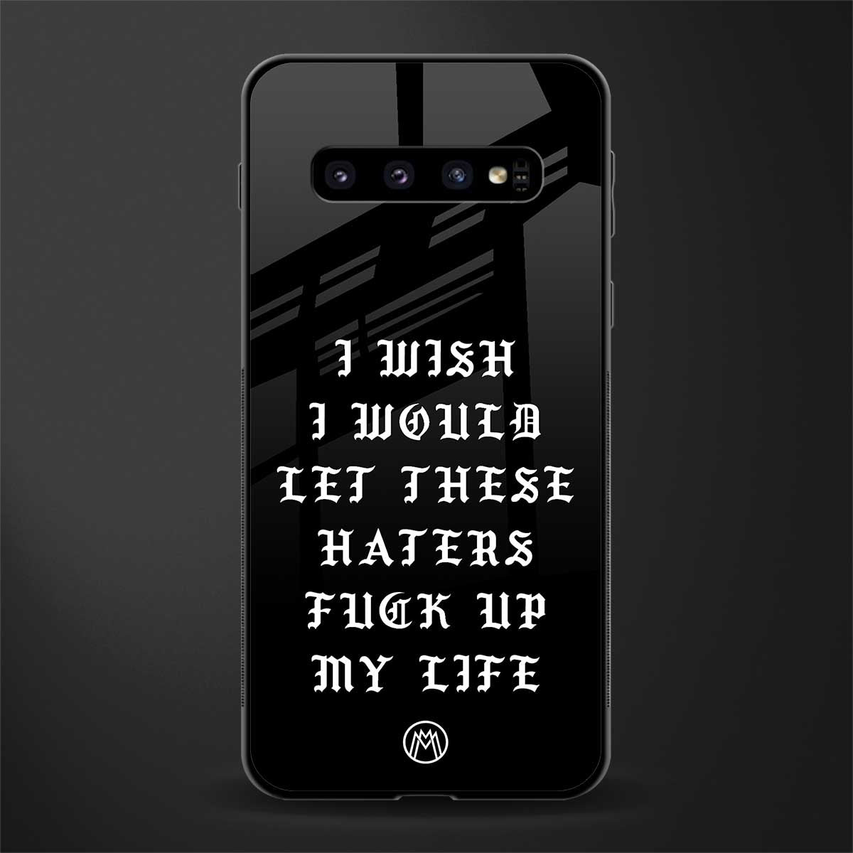 the wish glass case for samsung galaxy s10 plus image