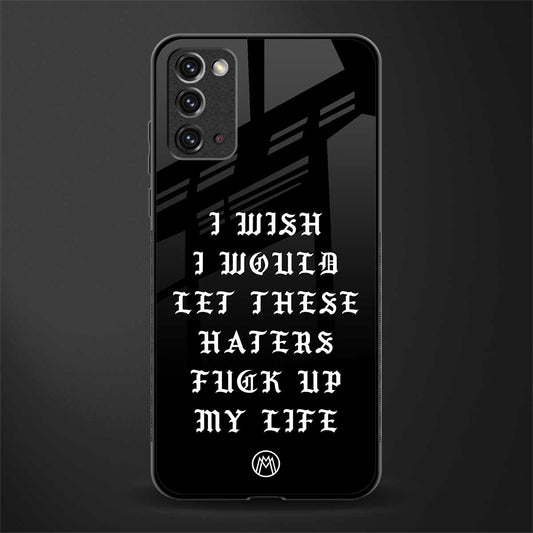 the wish glass case for samsung galaxy note 20 image