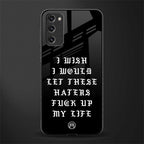 the wish glass case for samsung galaxy s20 fe image