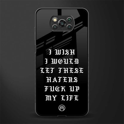 the wish glass case for poco x3 image