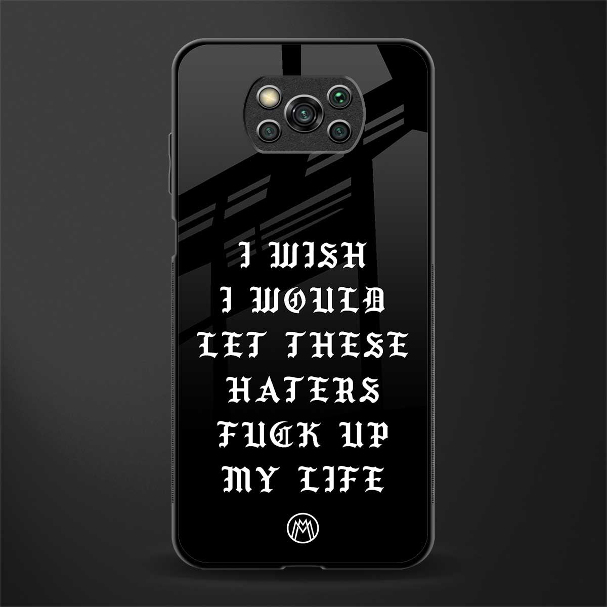 the wish glass case for poco x3 pro image