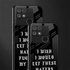 the wish back phone cover | glass case for realme narzo 50a