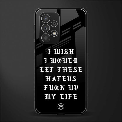the wish back phone cover | glass case for samsung galaxy a23