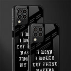 the wish back phone cover | glass case for samsung galaxy m33 5g