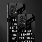 the wish back phone cover | glass case for samsung galaxy a13 4g