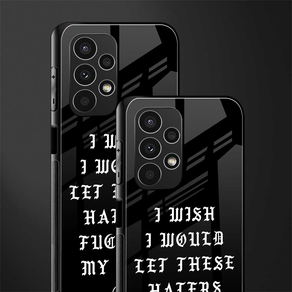 the wish back phone cover | glass case for samsung galaxy a13 4g