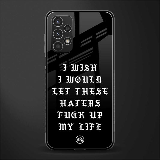 the wish back phone cover | glass case for samsung galaxy a13 4g