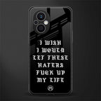 the wish back phone cover | glass case for oppo f21 pro 5g