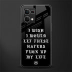 the wish back phone cover | glass case for oppo f21 pro 4g